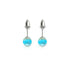 Blue Nebula | .925 Sterling Silver | Galaxy Glass Mini Stud Earrings